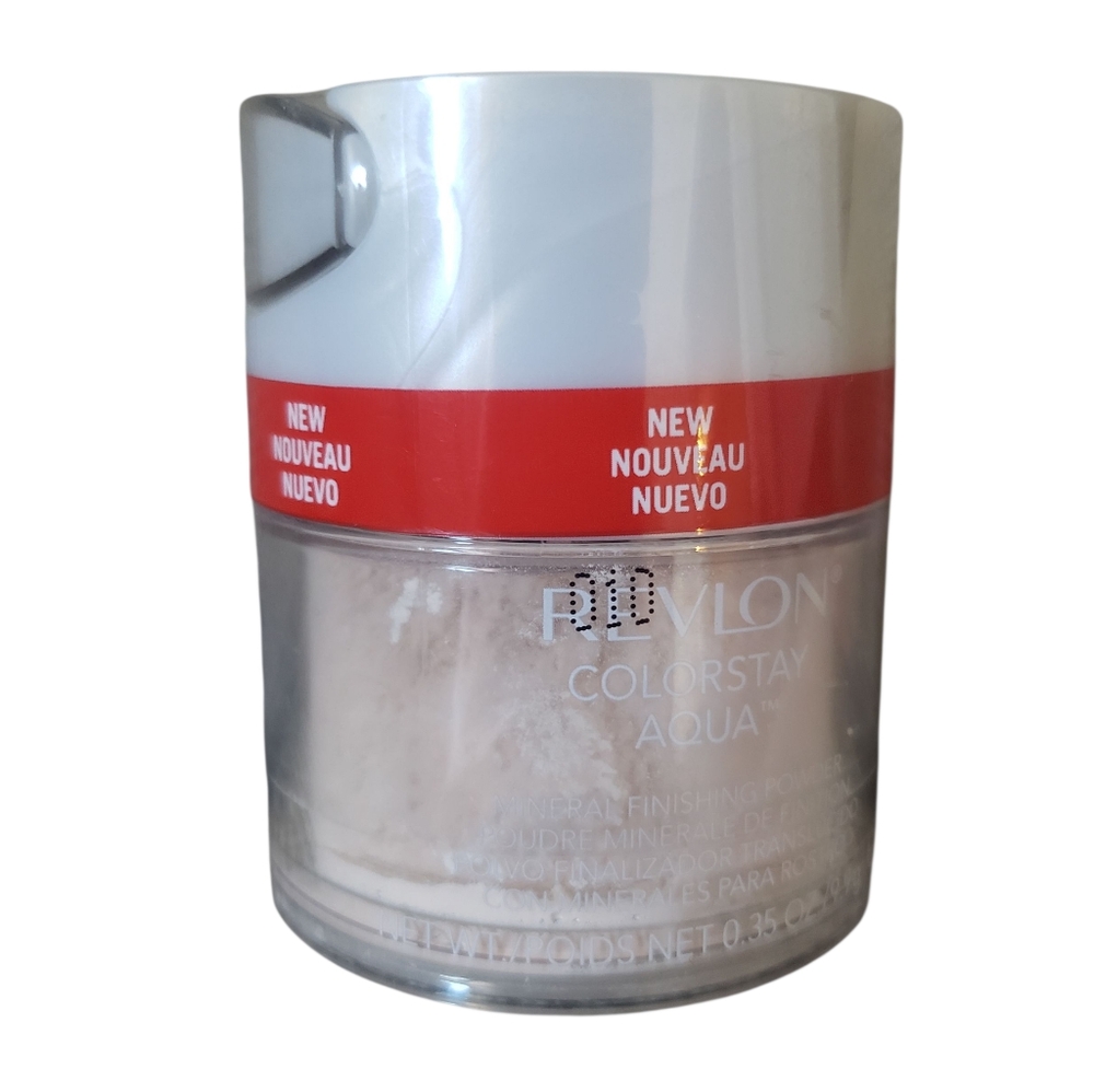 Revlon Colorstay Aqua Mineral Finishing Loose Powder #010 Translucent NEW SEALED